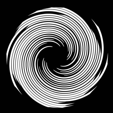 Döndürme, döndürme, döndürme tasarım elementi