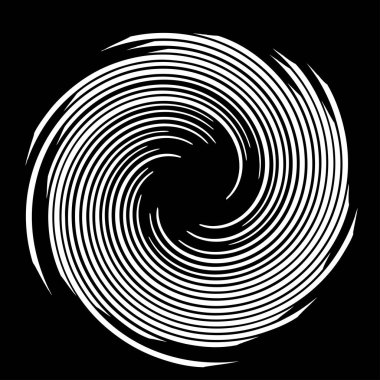 Döndürme, döndürme, döndürme tasarım elementi