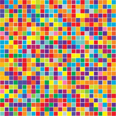 Rastgele mozaik kareler, pürüzsüz fayanslar, tekrarlanabilir desen