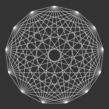 Birbirine kenetlenen, çokgen biçimi, element