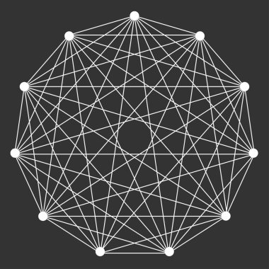 Birbirine kenetlenen, çokgen biçimi, element