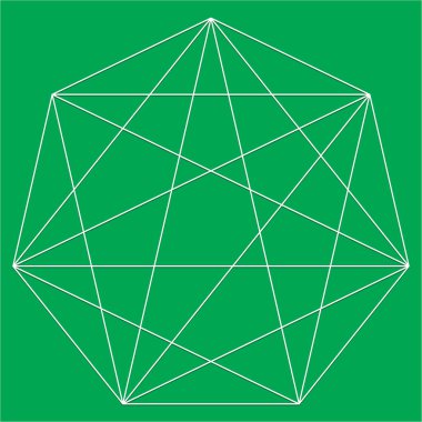 Birbirine kenetlenen, çokgen biçimi, element