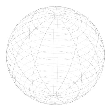 Küre, küre, kablo çerçeveli top, ızgara, ağ yüzeyi