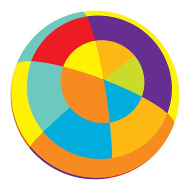 Renkli küre, küre, kareli top, mozaik, fayanslar, kareli ve kareli yüzey