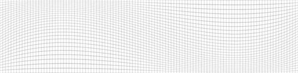Волнистый Рябь Изогнутый Эффект Искажения Длинный Продолговатый Неправильный Прямоугольный Кадр — стоковый вектор