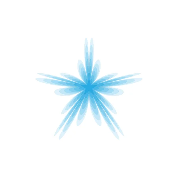 Enkel Grundläggande Symbol För Mandala Motiv — Stock vektor