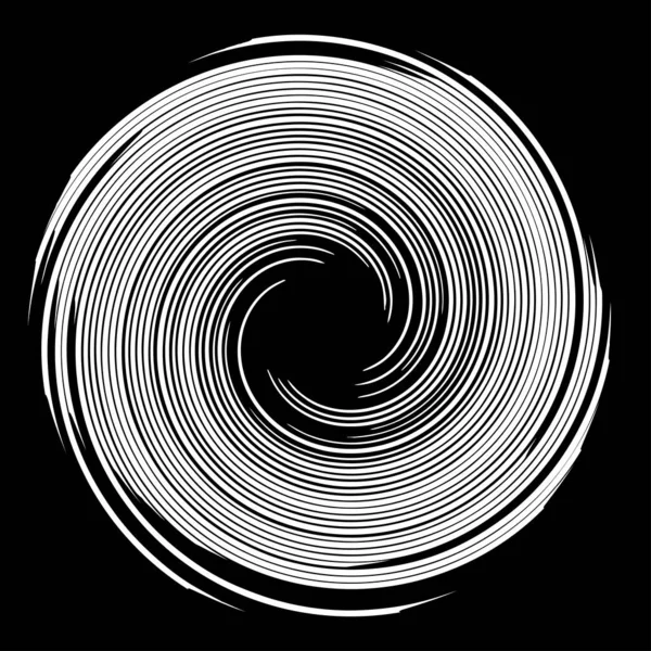 Spiralling Swirl Twirl Whirl Design Element — Archivo Imágenes Vectoriales