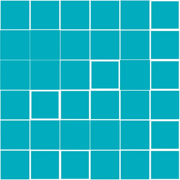 Random Mosaic Squares Tiles Seamless Repeatable Pattern — Archivo Imágenes Vectoriales