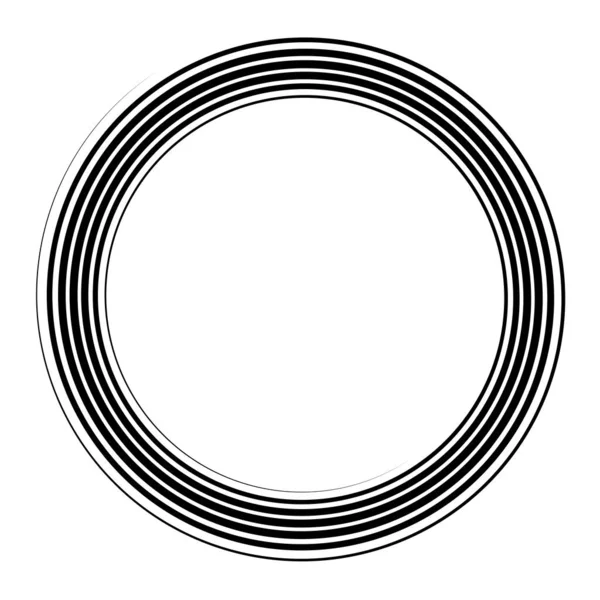 Spiralling Swirl Twirl Whirl Design Element — Stockvector