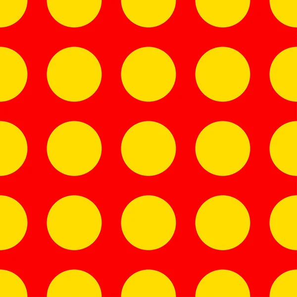 Popart Comic Dots Dotted Circles Seamless Repeatable Background Pattern — Vector de stock