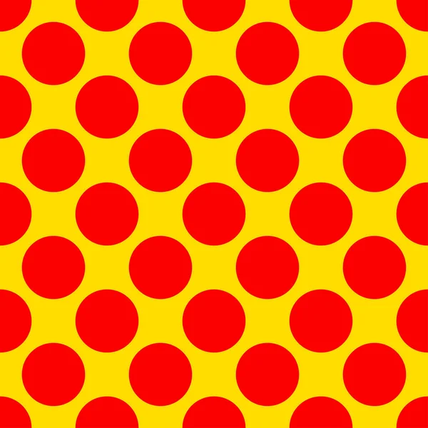 Popart Comic Dots Dotted Circles Seamless Repeatable Background Pattern — Stockvector