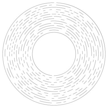 Döndürme, döndürme bölümlü çizgiler dairesel öge