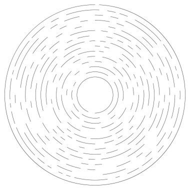 Döndürme, döndürme bölümlü çizgiler dairesel öge