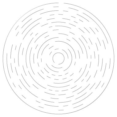 Döndürme, döndürme bölümlü çizgiler dairesel öge