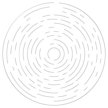 Döndürme, döndürme bölümlü çizgiler dairesel öge