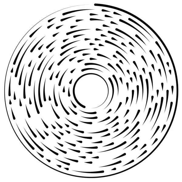 Döndürme, döndürme bölümlü çizgiler dairesel öge