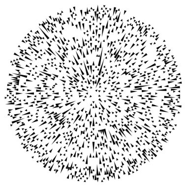 Radyal çizgiler parlaklık, patlama, yıldız patlaması, güneş patlaması etkisi tasarım elementi