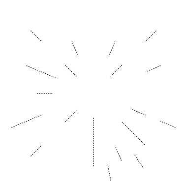 Radyal çizgiler parlaklık, patlama, yıldız patlaması, güneş patlaması etkisi tasarım elementi