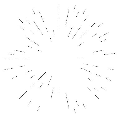 Radyal çizgiler parlaklık, patlama, yıldız patlaması, güneş patlaması etkisi tasarım elementi