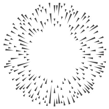 Radyal çizgiler parlaklık, patlama, yıldız patlaması, güneş patlaması etkisi tasarım elementi