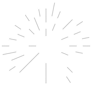 Radyal çizgiler parlaklık, patlama, yıldız patlaması, güneş patlaması etkisi tasarım elementi
