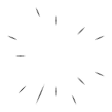 Radyal çizgiler parlaklık, patlama, yıldız patlaması, güneş patlaması etkisi tasarım elementi