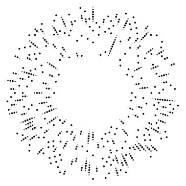 Radyal çizgiler parlaklık, patlama, yıldız patlaması, güneş patlaması etkisi tasarım elementi