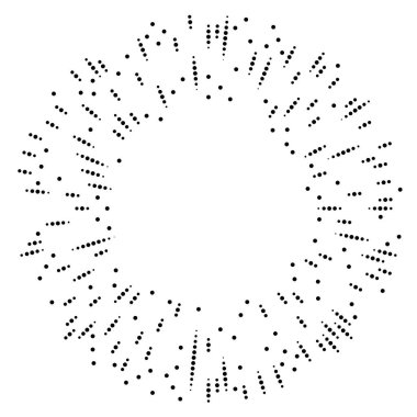 Radyal çizgiler parlaklık, patlama, yıldız patlaması, güneş patlaması etkisi tasarım elementi