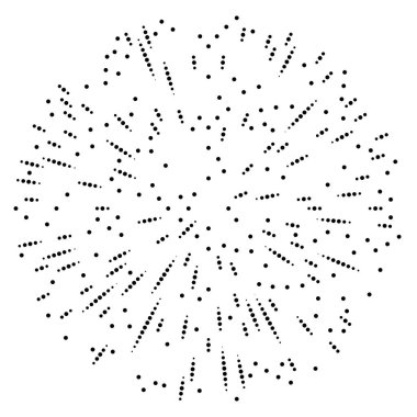 Radyal çizgiler parlaklık, patlama, yıldız patlaması, güneş patlaması etkisi tasarım elementi