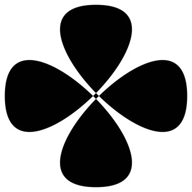 Soyut şekil, tasarım elemanı vektör vektörü Stok vektör illüstrasyonu, Clip-art grafikleri.