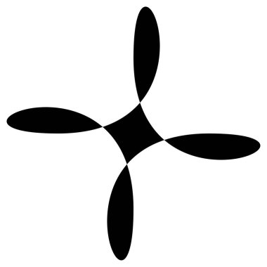 Soyut şekil, tasarım elemanı vektör vektörü Stok vektör illüstrasyonu, Clip-art grafikleri.