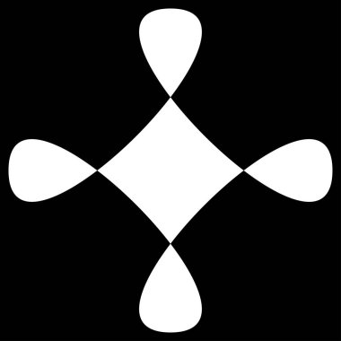 Soyut şekil, tasarım elemanı vektör vektörü Stok vektör illüstrasyonu, Clip-art grafikleri.