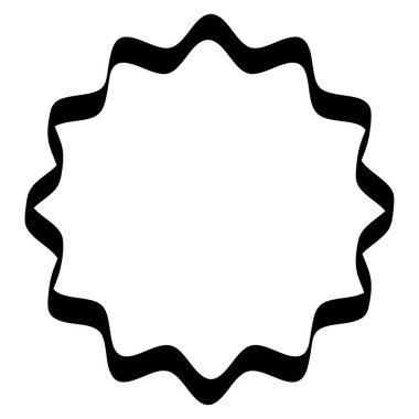 Radyal yıldız patlaması, güneş patlaması, fiyat etiketi. Etiket etiketi ve vinil klip- art vektör illüstrasyonu, Clip-art grafikleri.