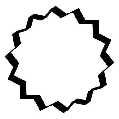 Radyal yıldız patlaması, güneş patlaması, fiyat etiketi. Etiket etiketi ve vinil klip- art vektör illüstrasyonu, Clip-art grafikleri.