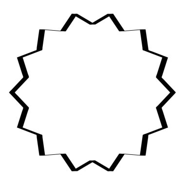 Radyal yıldız patlaması, güneş patlaması, fiyat etiketi. Etiket etiketi ve vinil klip- art vektör illüstrasyonu, Clip-art grafikleri.