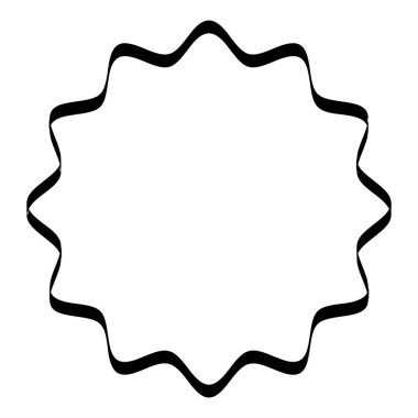 Radyal yıldız patlaması, güneş patlaması, fiyat etiketi. Etiket etiketi ve vinil klip- art vektör illüstrasyonu, Clip-art grafikleri.