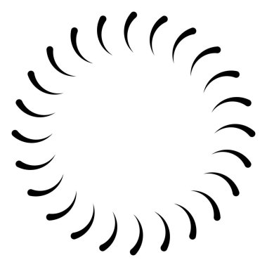 Soyut spiral, girdap ve dönüş. Voilute, helix, koklear element