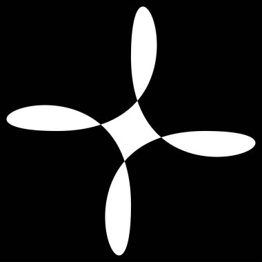 Soyut şekil, tasarım elemanı vektör vektörü Stok vektör illüstrasyonu, Clip-art grafikleri.