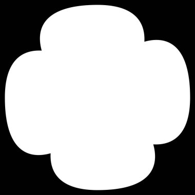 Soyut şekil, tasarım elemanı vektör vektörü Stok vektör illüstrasyonu, Clip-art grafikleri.