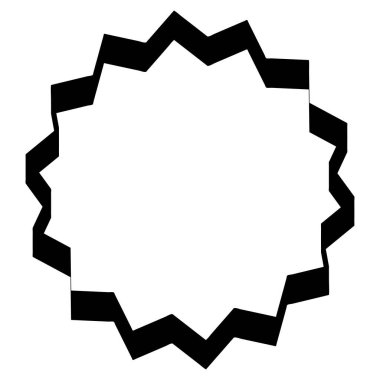 Radyal yıldız patlaması, güneş patlaması, fiyat etiketi. Etiket etiketi ve vinil klip- art vektör illüstrasyonu, Clip-art grafikleri.