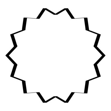 Radyal yıldız patlaması, güneş patlaması, fiyat etiketi. Etiket etiketi ve vinil klip- art vektör illüstrasyonu, Clip-art grafikleri.