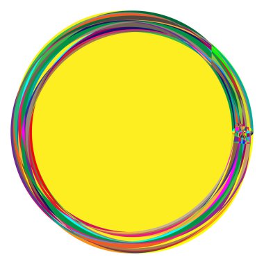 Soyut radyal şekil, tasarım elemanı vektörü vektör vektörü illüstrasyonu, Clip-art grafikleri.