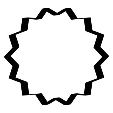 Radyal yıldız patlaması, güneş patlaması, fiyat etiketi. Etiket etiketi ve vinil klip- art vektör illüstrasyonu, Clip-art grafikleri.