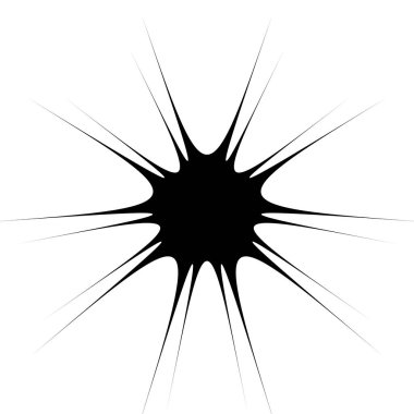 Soyut şekil, tasarım elemanı vektör vektörü Stok vektör illüstrasyonu, Clip-art grafikleri.