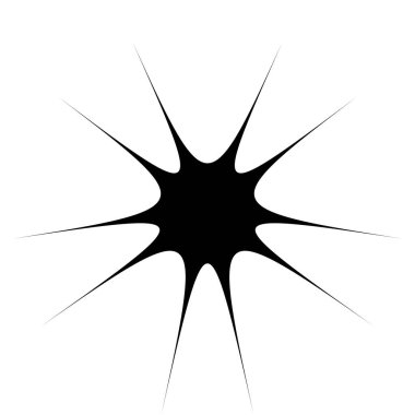 Soyut şekil, tasarım elemanı vektör vektörü Stok vektör illüstrasyonu, Clip-art grafikleri.