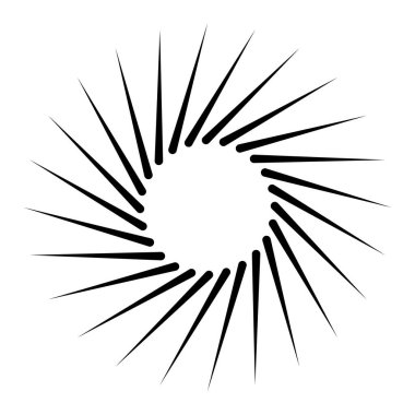 Soyut spiral, girdap ve dönüş. Voilute, helix, koklear element