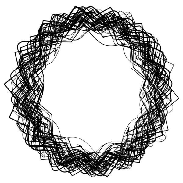 抽象的な放射状の形状 デザイン要素ベクトルストックベクトルイラスト クリップアートグラフィックス — ストックベクタ