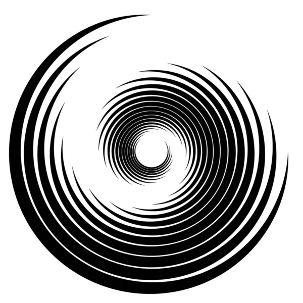 Soyut spiral, girdap ve dönüş. Voilute, helix, koklear element
