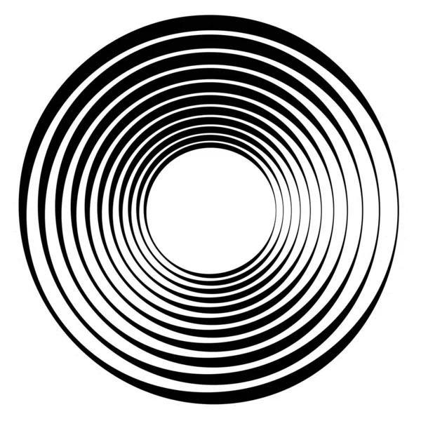 螺旋形 螺旋形 螺旋形 螺旋线 耳蜗元件 — 图库矢量图片