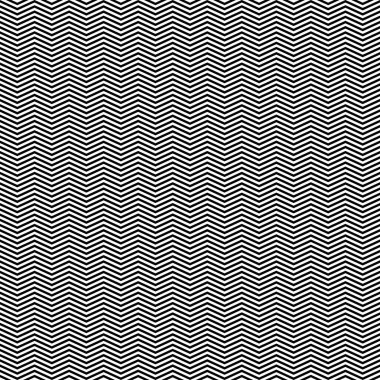 Kusursuz bir şekilde tekrarlanabilir kenarlı zigzag çizgileri hisse vektör çizgileri, klip- sanat grafikleri 